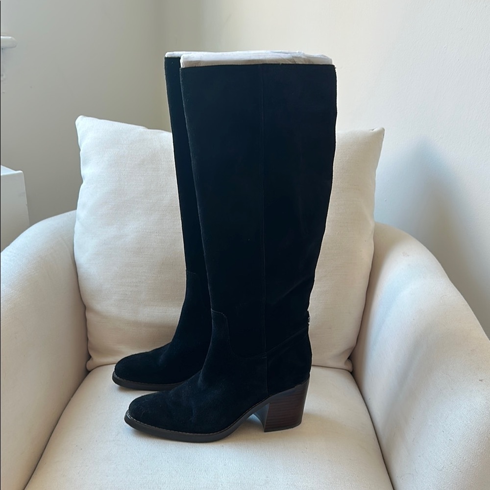 Original Black Suede Sam Edelman Boots